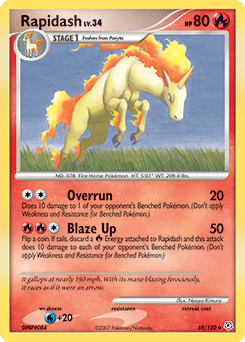 Rapidash — Diamond & Pearl 059