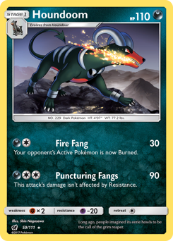 Houndoom — Crimson Invasion 059