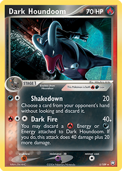 Dark Houndoom — Team Rocket Returns 005