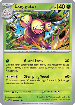 Exeggutor — Mega Evolution 005