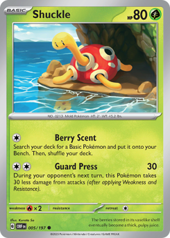 Shuckle — Obsidian Flames 005