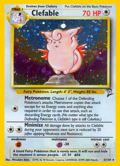 Clefable — Base Set 2 005