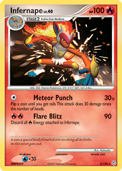 Infernape — Diamond & Pearl 005