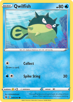 Qwilfish — SWSH8 060