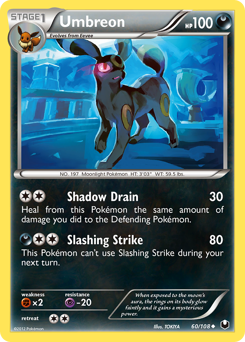 Umbreon — Dark Explorers 060