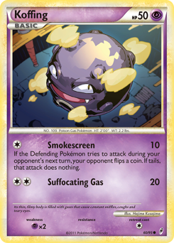 Koffing — Call of Legends 060