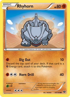 Rhyhorn — XY1 060