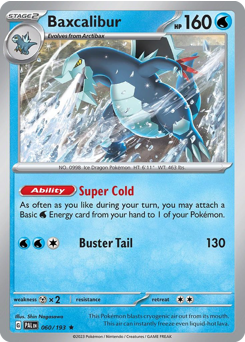 Baxcalibur — Paldea Evolved 060