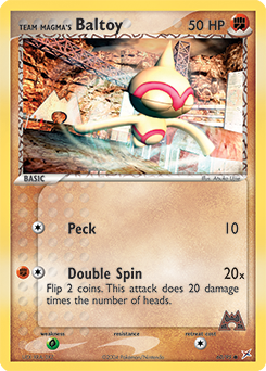 Team Magma's Baltoy — Team Magma vs Team Aqua 060