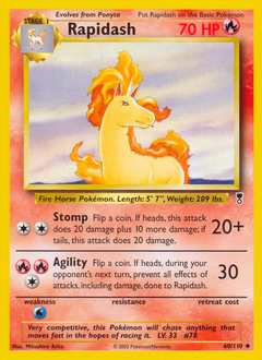 Rapidash — Legendary Collection 060
