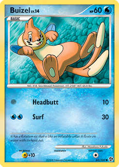 Buizel — Great Encounters 061