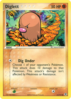 Diglett — FireRed & LeafGreen 061