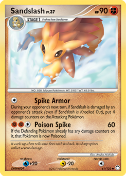 Sandslash — Mysterious Treasures 061