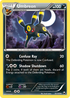 Umbreon — Dark Explorers 061