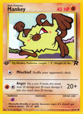 Mankey — Team Rocket 061