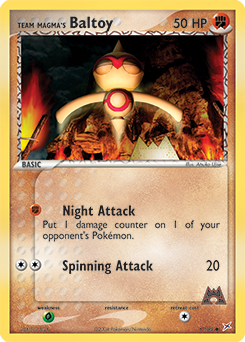 Team Magma's Baltoy — Team Magma vs Team Aqua 061