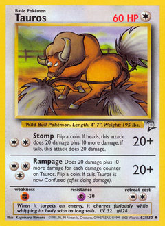 Tauros — Base Set 2 062