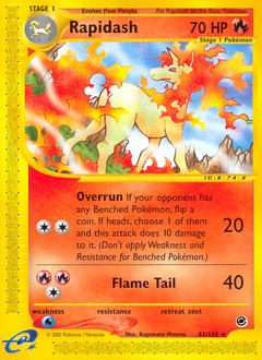 Rapidash — Expedition Base Set 062