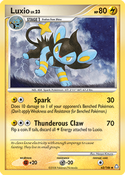 Luxio — Legends Awakened 062