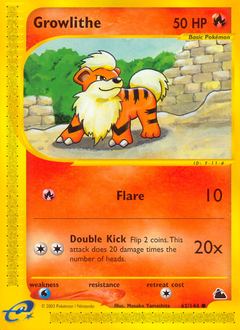 Growlithe — Skyridge 062