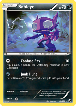 Sableye — Dark Explorers 062