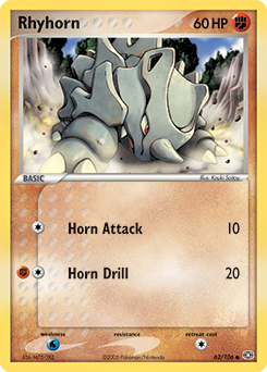 Rhyhorn — Emerald 062