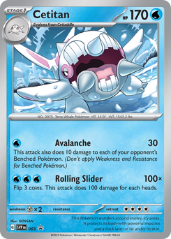 Cetitan — Scarlet & Violet Black Star Promos 063