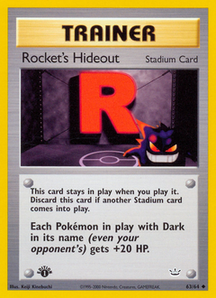 Rocket's Hideout — Neo Revelation 063