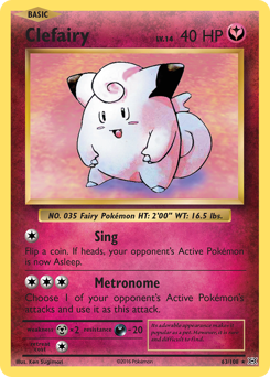 Clefairy — Evolutions 063