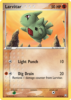 Larvitar — Team Rocket Returns 063
