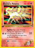 Blaine's Ponyta — Gym Heroes 063