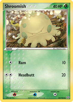 Shroomish — Emerald 063