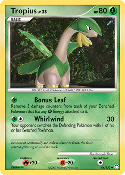 Tropius — Mysterious Treasures 064