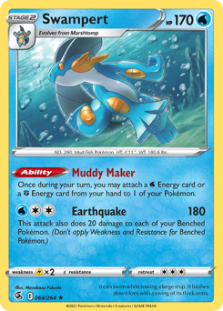 Swampert — SWSH8 064