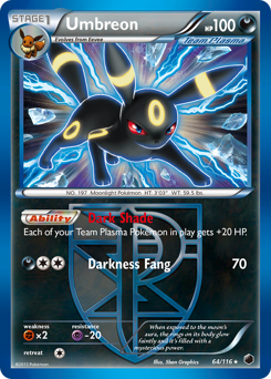 Umbreon — Plasma Freeze 064