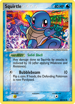 Squirtle — Crystal Guardians 064