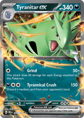 Tyranitar ex — Prismatic Evolutions 064