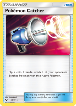 Pokémon Catcher — Shining Legends 064