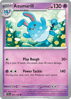 Azumarill — Temporal Forces 065