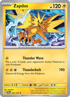 Zapdos — Twilight Masquerade 065