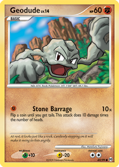 Geodude — Arceus 065