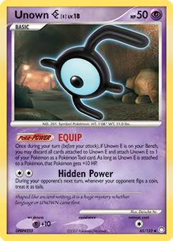 Unown [E] — Mysterious Treasures 065