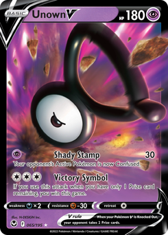 Unown V — Silver Tempest 065