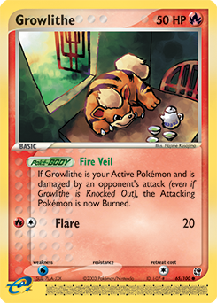 Growlithe — Sandstorm 065