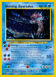 Shining Gyarados — Neo Revelation 065