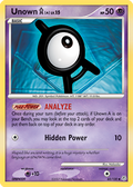 Unown [A] — Diamond & Pearl 065