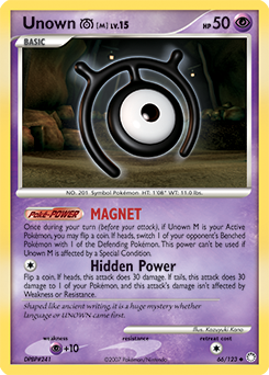 Unown [M] — Mysterious Treasures 066