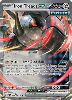 Iron Treads ex — Paldean Fates 066
