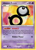 Unown [B] — Diamond & Pearl 066