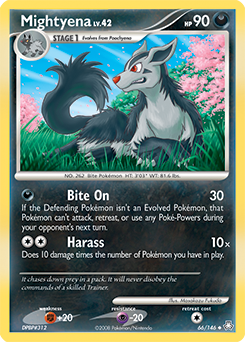 Mightyena — Legends Awakened 066